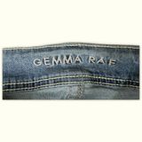 Gemma Rae Jean Évasé Femme 2000s Y2K – W34