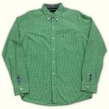 Tommy Hilfiger Chemise Regular Homme 2000s Preppy – L
