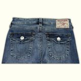True Religion Jean Évasé Femme Y2K – W27