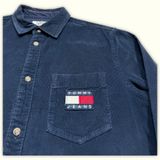 Tommy Jeans Chemise Regular Homme 2010s Preppy – S
