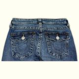 True Religion Jean Bootcut Femme 2000s Y2K – W28