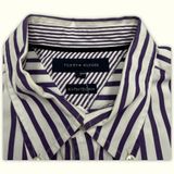 Tommy Hilfiger Chemise Regular Homme 1990s Preppy – L