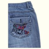M-Suya Jean Regular Femme 2000s Y2K – W28