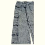Difushi Pantalon cargo Regular Femme 2000s Y2K – W28