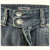 Diesel Jeans Ausgestellt Damen 2000s Y2K – W31