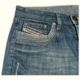 Diesel Jean Évasé Femme 2000s Y2K – W26