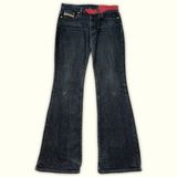 Diesel Jean Évasé Femme 2000s Y2K – W30