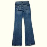True Religion Jean Évasé Femme Y2K – W27