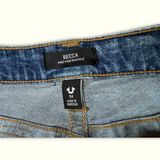 True Religion Jean Évasé Femme 2000s Y2K – W34