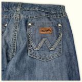 Wrangler Jean Évasé Femme 2000s Western – W32