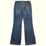 Wrangler Jean Évasé Femme 2000s Western – W32