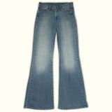 Wrangler Jean Évasé Femme 2000s Boho revival – W30