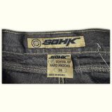 Sohk Jean Baggy Homme 1990s Streetwear – W36