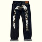 Evisu Jean Regular Homme 2000s Streetwear japonais – W32