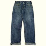 Evisu Jean Regular Homme 2000s Streetwear japonais – W33