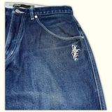 Tribal Denim Jean Baggy Homme 2000s Y2K – W32