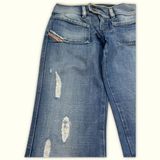 Diesel Jean Évasé Femme 2000s Y2K – W27