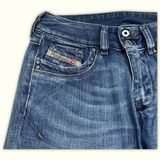 Diesel Jean Évasé Femme 2000s Y2K – W25