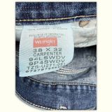 Wrangler Jean Large Homme 2000s Workwear – W38