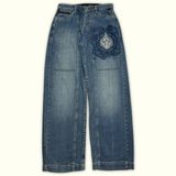 Fubu Jean Baggy Homme 2000s Y2K – W30
