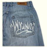 Wrung Jean Baggy Homme 2000s Streetwear – W32
