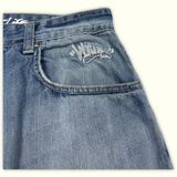 Wrung Jean Baggy Homme 2000s Streetwear – W32