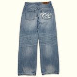 Wrung Jean Baggy Homme 2000s Streetwear – W32
