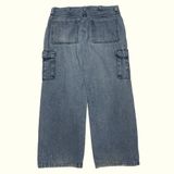 Wrangler Pantalon cargo Baggy Homme 1990s Y2K – W36