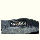 Phat Farm Jean Baggy Homme 2000s Y2K – W36