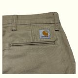 Carhartt calças chino Slim Homem Roupa de trabalho – W27
