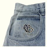 Fubu Jean Baggy Homme 1990s Y2K – W28