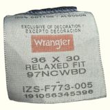 Wrangler Jean Relaxed Homme Workwear – W36