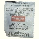 Wrangler Jean Regular Homme 2010s Workwear – W40