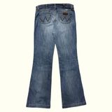 Wrangler Jean Évasé Femme 2000s Western – W32