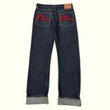 Evisu Jean Regular Homme 2000s Streetwear japonais – W36