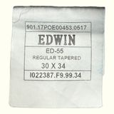 Edwin ED 55 Selvedge rainbow Jean Regular Homme Streetwear japonais – W30