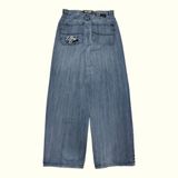Pelle Pelle Jean Baggy Homme 2000s Streetwear – W42