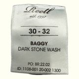 Reell Dark Stone Wash Jean Baggy Homme Skater – W30