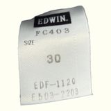 Edwin Jean Relaxed Homme 2000s Streetwear japonais – W30