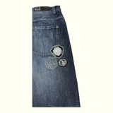 Wrung Division Jean Baggy Homme 2000s Streetwear – W32