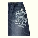 Wrung Division Jean Baggy Homme 2000s Streetwear – W32