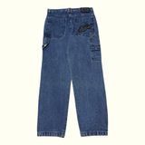 Fubu Vaqueros Suelto Hombre 1990s Streetwear – W34