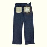 Wrung Division Jean Large Homme 2000s Streetwear – W38