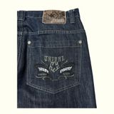 Tribal Gear Jean Large Homme 2000s Y2K – W34
