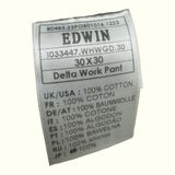Edwin Pantalon Relaxed Homme Workwear – W30