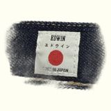 Edwin loose tapered Jean Relaxed Homme Streetwear japonais – W28