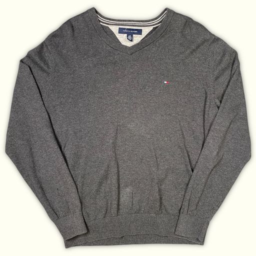 Tommy Hilfiger Pull Regular Homme Preppy – L