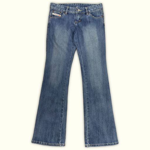 Diesel Jean Évasé Femme 2000s Y2K – W27