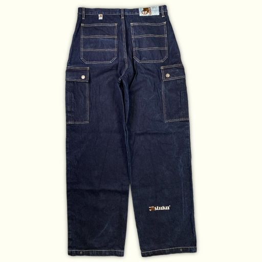 Stuka Pantalon cargo Baggy Homme 1990s Streetwear – W34
