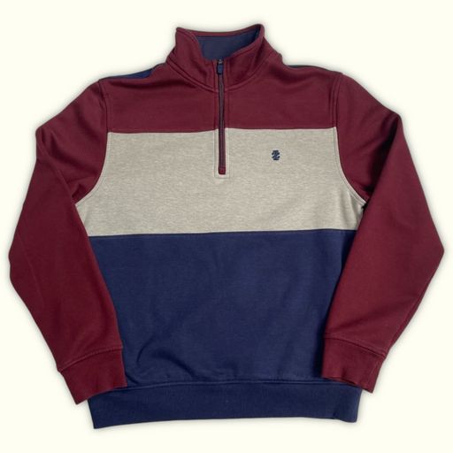 Izod Demi-zip Regular Homme Preppy – S